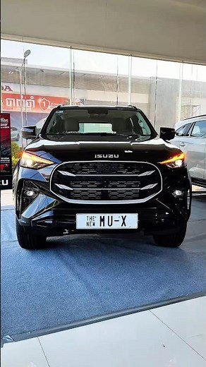 New Isuzu Mux 2025 Luxury SUV 7 Seaters Black Edition