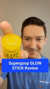 13K views · 181 reactions | Dermatologist reviews the popular supergoop GLOW STICK. Is it worth it? #dermreview #glowstick #skincareroutine #spfstick #sunscreen | Scott Walter MD, FAAD | Facebook