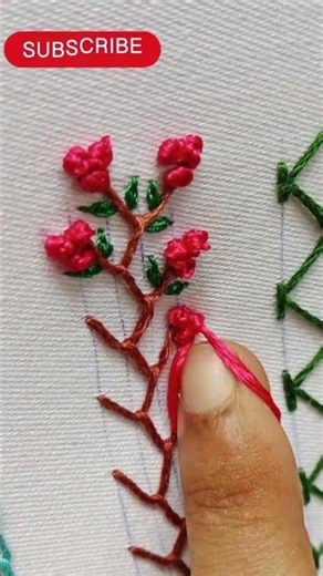 Beautiful Borderline Embroidery Designs | Easy Hand Embroidery Border Tutorial