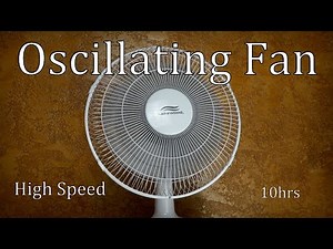 Oscillating Fan High Speed 10hrs "Sleep Sounds" ASMR