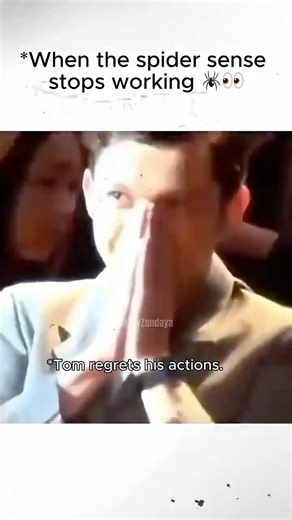 When the spider sense stops working.#Zendaya #TomHolland #Tomdaya