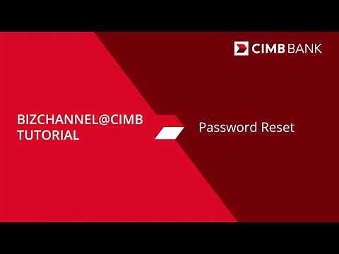 Password Reset Tutorial