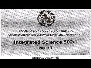G9 integrated science 2024 internal