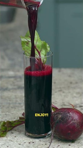Fresh Beet Juice (Easy Method) 🥤