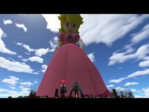 🩷Giantess Princess Peach🩷