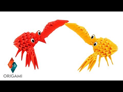 3D Origami - Crabs - Tutorial