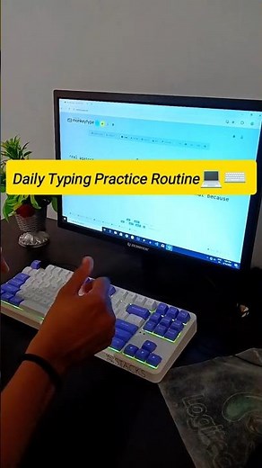Daily Typing Practice Routine | Speed & Accuracy Boost 💪⌨️