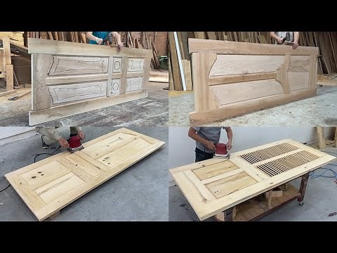 5 Amazing Woodworking Projects Most Worth Watching. Creative Ideas About Modern Wooden Doors Models