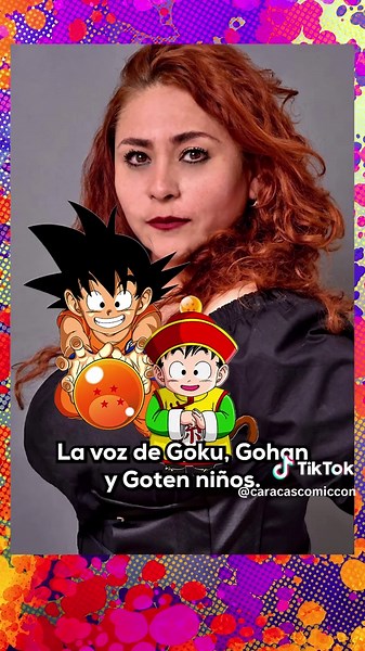 LAURA TORRES - voz de Gokú/Gohan/Goten niños y pre-adolescentes, Tommy Pickels, Daria y más. 🦸🏻‍♀️🦸🏻‍: CARACAS COMIC CON NOVIEMBRE 2025 - Edición #25. 🗓️: Sábado 15 y domingo 16 de noviembre 2025 ⌚️: 11am a 9pm 📍: @espacio.caracas en @cclider 🎟️: Entradas a la venta en LISTOTICKET.NET hasta agotar existencias. ¡VIVE LA MÁXIMA EXPERIENCIA PARA FANS de los cómics, el anime y los juegos! #caracas #doblaje #comiccon #dragonball