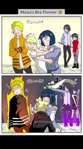Boruto at 13 vs 16 – Hinata’s Love Never Changes 💙🔥 #shortsfeed #naruto