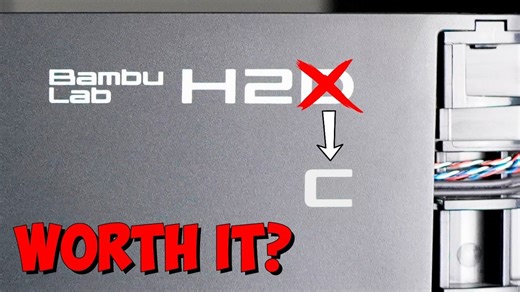 【中配】我将拓竹 H2D 升级为 H2C，这值得吗？