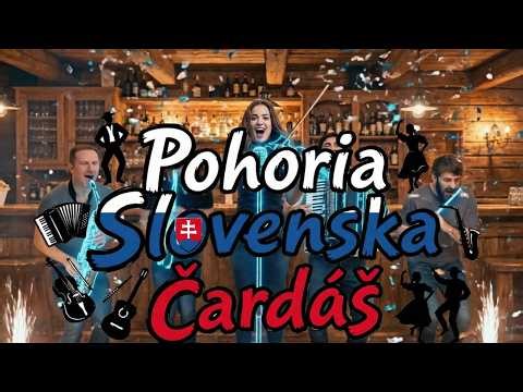 🎻 POHORIA SLOVENSKA - Čardáš (Gypsy dance) - 10 pohorí v jednej pecke! Uč sa hudbou s Digital Pilsen
