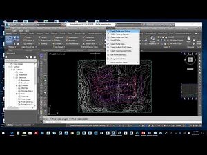 Corridor Modeling in Civil 3D: Profiles from Surfaces