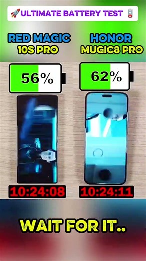 😧RED MAGIC 10S PRO VS HONOR MAGIC8 PRO 🥱