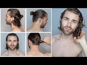 5 MÄNNERFRISUREN für LANGE HAARE ● Langhaarfrisuren für Männer