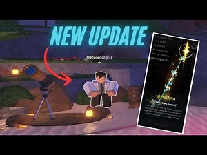 NEW FISCH UPDATE ULTIMATE GUIDE [ROBLOX FISCH] METEOROLOGIST