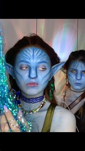 Jake and Neytiri cosplay #neytiri #avatar #avatarthewayofwater #avatarworld #avatar2 #avatarmakeup