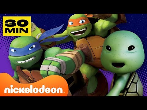 Teenage Mutant Ninja Turtles | OS MELHORES Momentos das Tartarugas Ninja | 30 Minutos | Nickelodeon