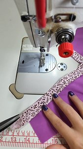 Learn how to make your V-necklines look neat and professional with this simple trick 👗✂️ | Pattern Maker