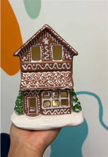 Our customers make the cutest pieces 🥰#foryou #potterypainting #fyp #colormemine #fyp