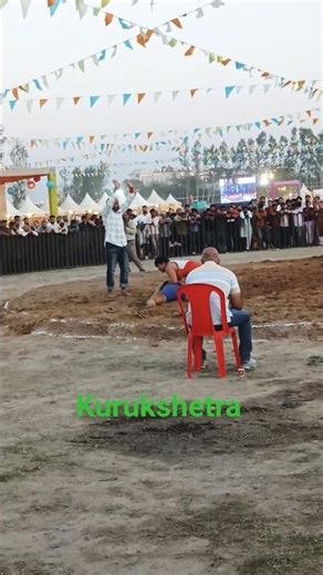 kurukshetra baisakhi per dekho ladkiyon ki kushti 🤼‍♂️ #foyou #foyou #ytshorts #reels #kurukshetra