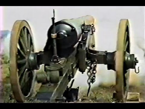 Live Firing of Civil War Siege Artillery, Part 1, 30 Pounder Parrott Rifle