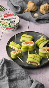 Frais, léger, et prêt en quelques minutes ? Ces roulés de concombre au saumon et Fromage Fouetté Madame Loïk Ail & Fines Herbes sont la recette parfaite pour vos apéritifs d’été. ☀️ Avec sa texture fouettée et aérée et son goût frais, Madame Loïk apporte ce petit twist qui fait toute la différence ! Le secret de Madame Loïk ? 👉 Du bon lait de Bretagne et des Pays de la Loire 👉 Une fabrication locale dans les Côtes-d’Armor 👉 Et tout le savoir-faire d’une marque Coopérative Et vous, quelle est 