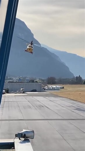 El Helicóptero de Rescate en Italia