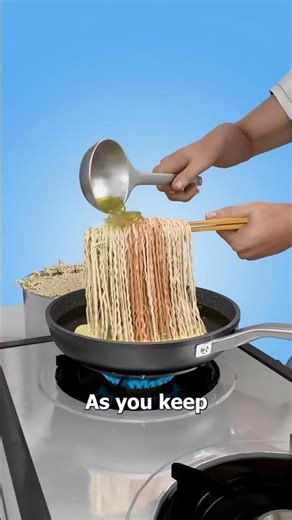We made flying noodles that really work!