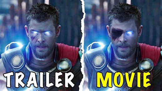 What Marvel trailers showed that never made it into the movies