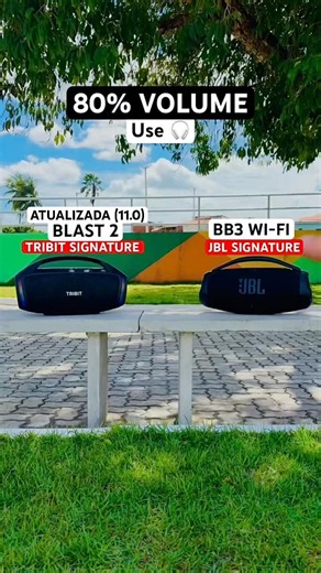 JBL BOOMBOX 3 WI-FI vs TRIBIT STORMBOX BLAST 2 (V11.0) #shorts