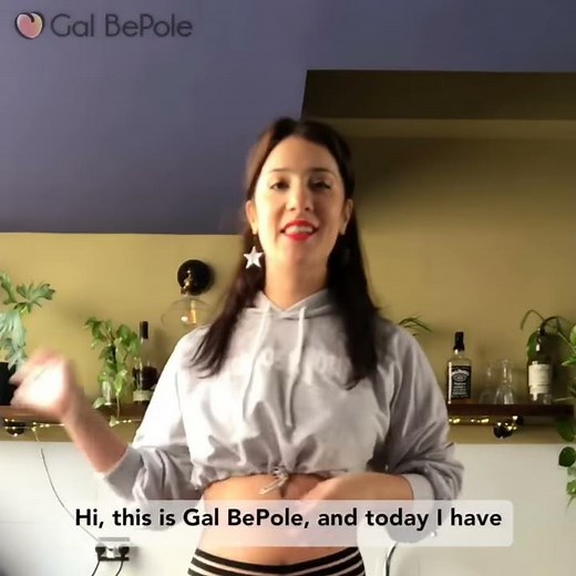 HOW TO TWERK: stop using your upper back when you twerk with Gal BePole