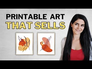 9 Printable Wall Art Shop IDEAS that SELL | Start a Digital Art Etsy Shop