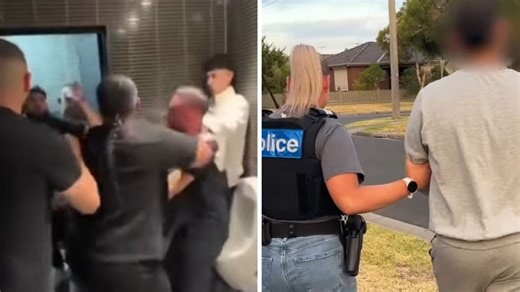 Five arrested after bar brawl