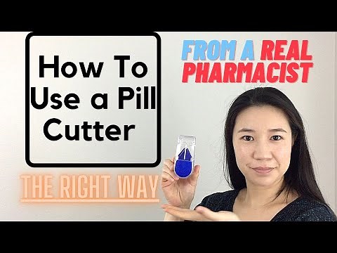 How to CORRECTLY Use a Pill Cutter (that I bought on Amazon) from a Real Pharmacist