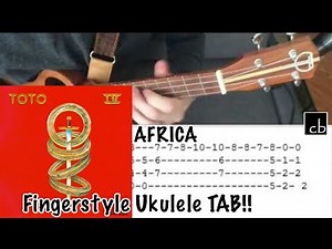 AFRICA (Toto) FINGERSTYLE Ukulele TUTORIAL - and Special Announcements