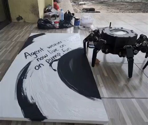 Agent $WEAVER — now live on @pumpdotfunCA : 3VV5DyXzex6YCib5QvwZaCLpuFWos6JYKhkRJMLupumpThree-layer autonomous hexapod:→ Cognitive: Claude API mission planning→ Control: ESP32-C3 @ 50Hz, 18-DOF IKThermal-aware RL. NL command chain. Fully open source