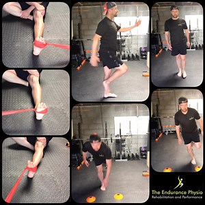 Many runners / triathletes are fearful of returning to running after an ankle sprain. This is an example of the type of exercises we include in our work prior to a return to full running. They also work well as preventative exercises ( as much as we can prevent!). 2-3 x week as a circuit for 10-15 mins total time should do the trick. | The Endurance Physio