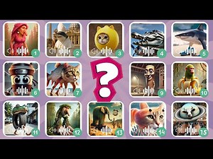 Guess All ITALIAN BRAINROT AI Animals Memes