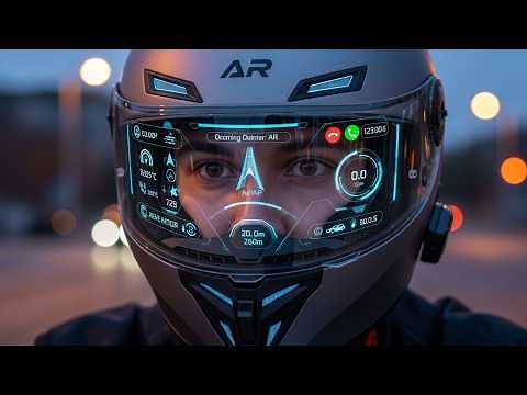 The Future of Riding: Smart Helmets with AR Technology