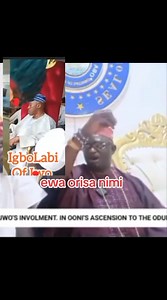 70K views · 1.4K reactions | OBALUFE OF ILE IFE explained how kabiesi OONIRISA assisted OLUWO OF IWO | Ewa Orisa Nimi | Facebook