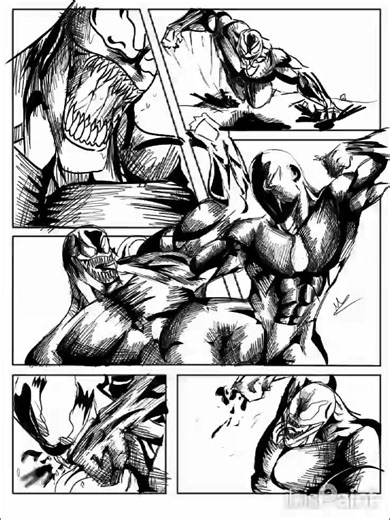 Daily Comic Practice: Drawing Marvel's Spiderman