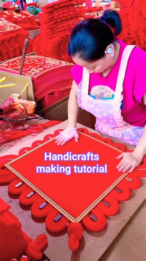 Fabric Craft Tutorial | Easy DIY Fabric Handicraft #fabriccraft #clothcraft #handicraft