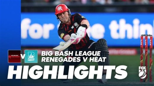 Renegades v Heat: Match Highlights
