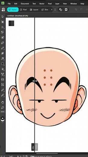 Convert Low Quality Image to Clean Vector in Affinity