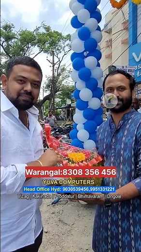 Grand Opening in Warangal Yuva Computers Store