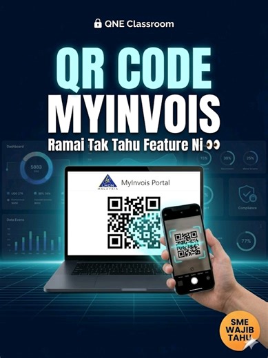 Most businesses are making e-Invoicing harder than it needs to be. Here's something many don't realize: Your company details are represented in a QR code. Yeah. One QR code. All your info. When a supplier asks for your details to issue an e-Invoice? Don't type anything. Don't send emails back and forth. Just show them the QR code. Done. Here's how: Go to MyInvois portal →