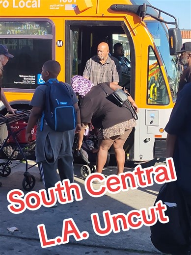 South Central L.A. Raw Street reality.. Uncut real life don't come with filters This what tension looks like in Los Angeles #southcentral #streetdocumentary #hood #ghetto #losangeleslife