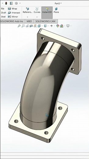 SolidWorks Practice with Simple Sketches #Click #