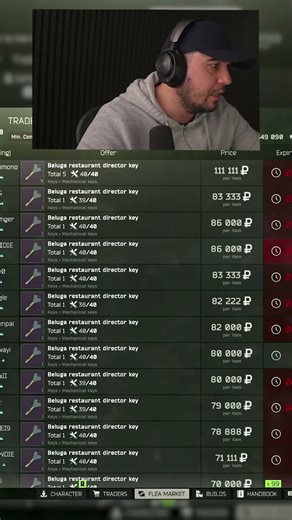 Thankfully it was only 50k😅 #escapefromtarkov #tarkov #eft